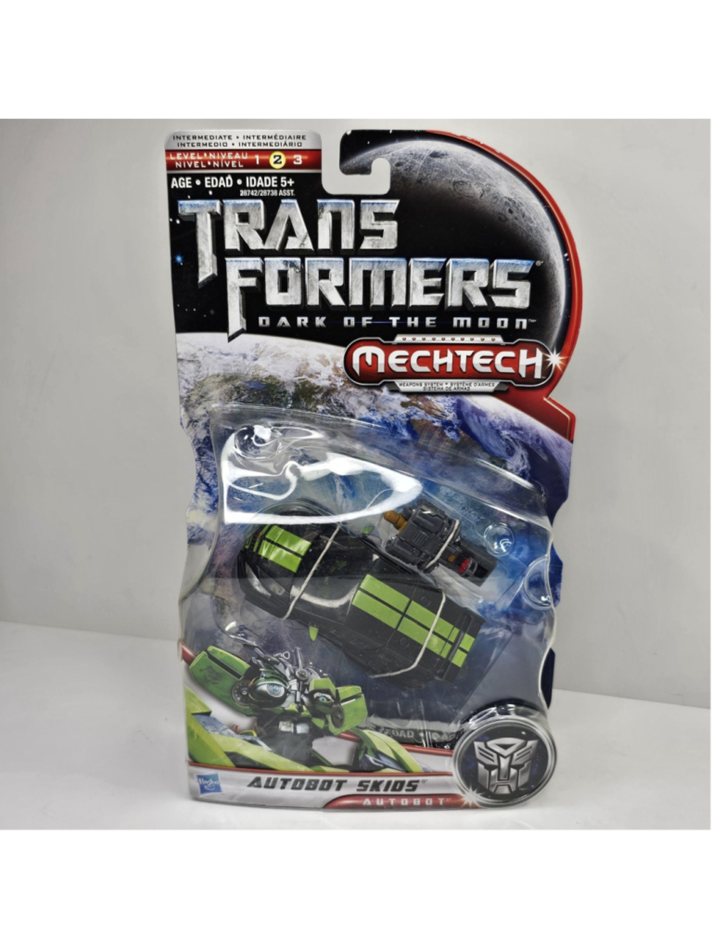 SEALED Hasbro Transformers Dark of the Moon MechTech Autobot Skids 2010 NEW